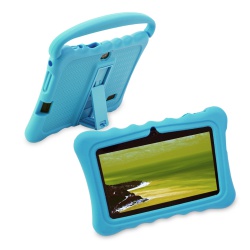 Tablet dětský s uchem 7" silikonové pouzdro 1G/16GB Android modrý(2)