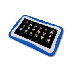 Tablet dětský Alík 7" silikonové pouzdro 1GB/16GB Android modrý (7)