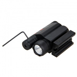 Taktická svítilna s laserem na 11mm a 22mm (3)