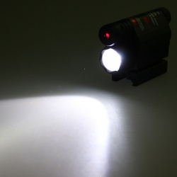 Taktická svítilna s laserem na 11mm a 22mm (5)
