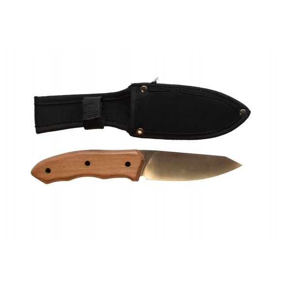 Lovecký nůž Olive wood survival 2 s ochranným pouzdrem