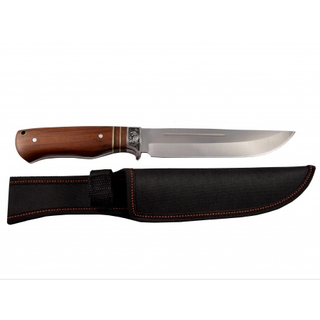 Lovecký nůž rosewood Tiger s nylonovým pouzdrem