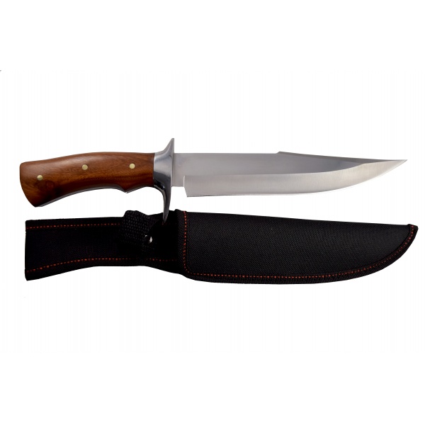 Lovecký nůž rosewood Silver s nylonovým pouzdrem