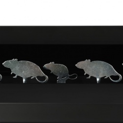 Střelnice čtyři krysy magnetická(2)