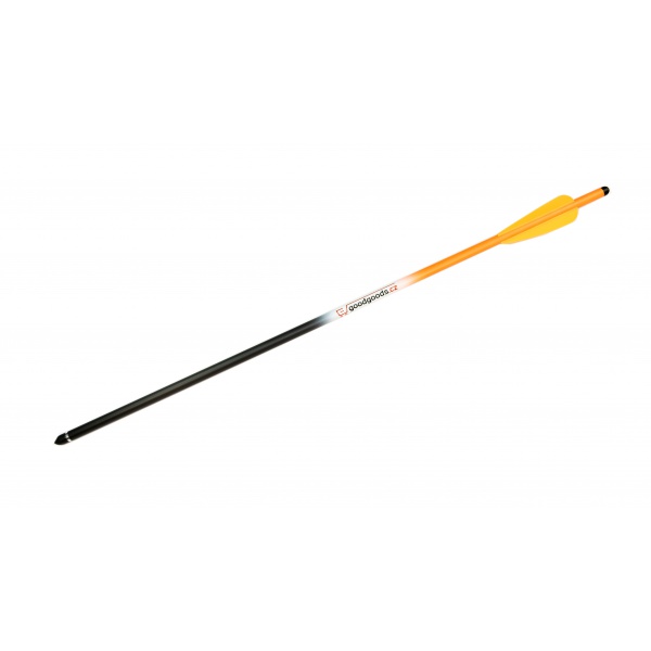 Šíp karbonový 16" do kuše s výměnným hrotem 9mm x 40,6cm oranžový Šíp karbonový 16" do kuše s výměnným hrotem 9mm x 40,6cm oranžový