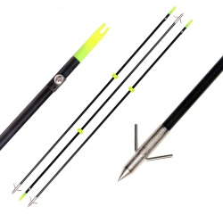 6/12PCS Bowfishing Arrows Fishing Arrow Fiberglass Hunting Archery