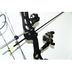 Bow Fishing Arrowhead Archery Arrow Reel Spincast Reel Slingshot Recurve  Compound Bow Shooting Arrow Hunting Bowfishing Set
