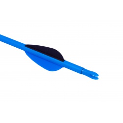 Goodgoods modrý karbonový šíp do luku 28" průměr 6 mm plastové letky(2)
