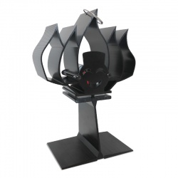 Ventilátor na kamna krby EKOVENT 65-300°C GLOW 5 výkonný (2)
