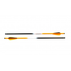 Šíp karbonový 16" do kuše s výměnným hrotem 9 mm x 40,6 cm oranžový (3)