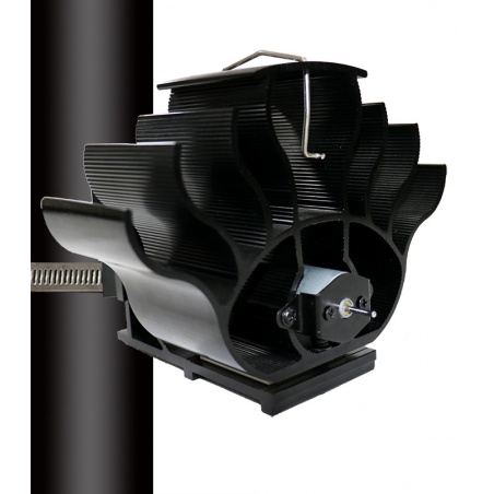 Ventilátor na kouřovod EKOVENT HEAT 5 magnetický extra výkonný