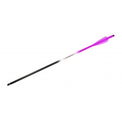 Šíp karbonový 16" do kuše s výměnným hrotem 9mm  x 40,6cm fialový