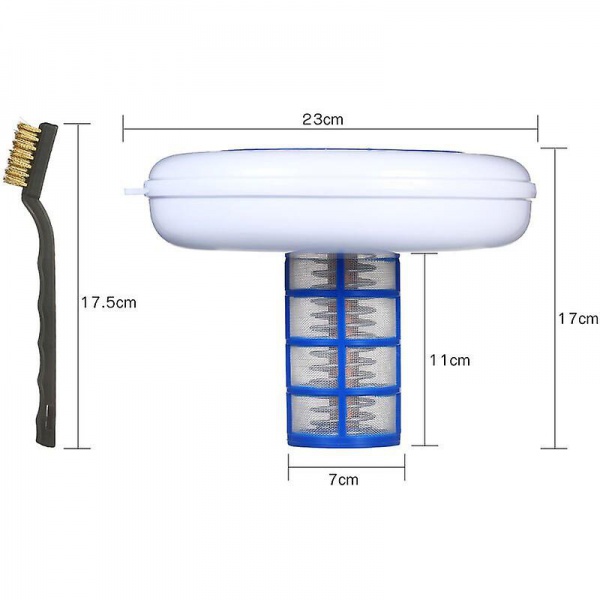 Zwembad Ionisator Op Zonne-energie – Chloorvrije Pool Cleaner Voor Zwembad, SPA En Fontein