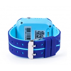 Telefonní dětské GPS hodinky SIM modré voděodolné  (3)