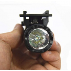 Taktická svítilna 200lm 22mm zelený svit(9)