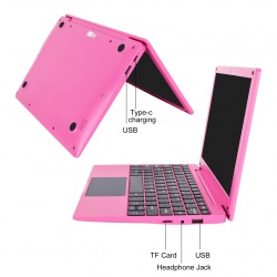 Netbook s Androidem Droid 10,1“ 4/128 GB růžový (12)