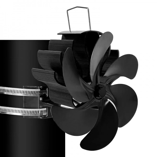 Ventilátor na kouřovod EKOVENT BLAZER 6 magnetický extra výkonný