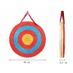 Lukostřelecký třívrstvý terč rákosový (1)