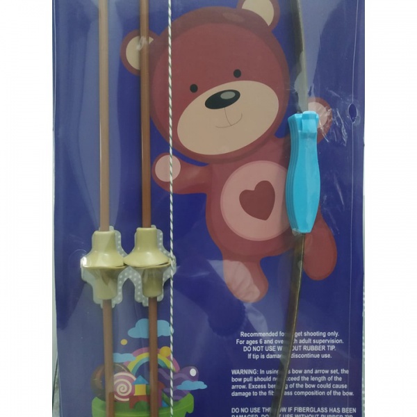 Dětský luk 5 lbs Bear 33" sada s bezpečnými šípy