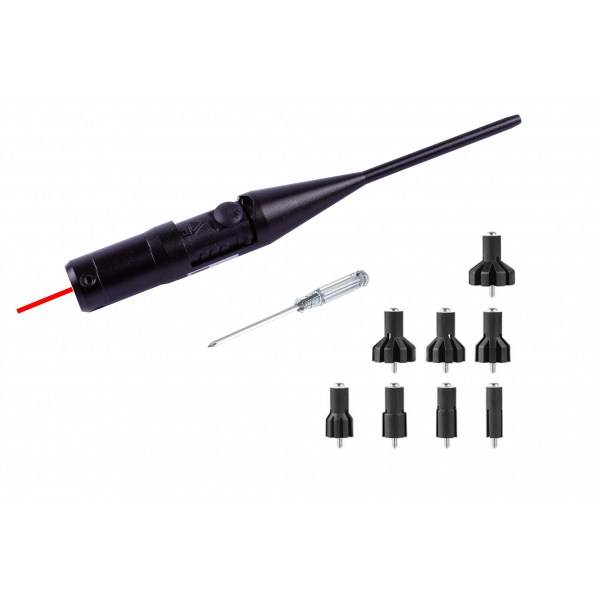 Red Laser Bore Sighter Kit .177 To .50 Cal – Collimator For Handgun, Rifle, Shotgun