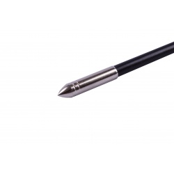 GoodGoods sklolaminátový šíp do luku 30" průměr  7 mm plastové letky žlutá bílá (4)