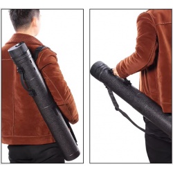 Výsuvný plastový toulec na šípy tubus na výkresy a mapy 76-124 cm (6)