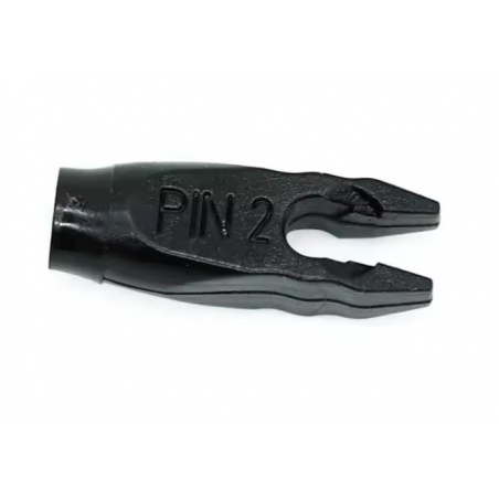 Končík asymetrický PIN Nock 2 černý L
