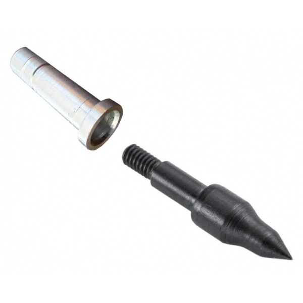 Šroubovací terčový hrot s insertem 125 grain