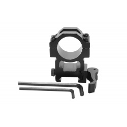 Montáž puškohledu 22mm/25,4mm rychloupínací nízká 