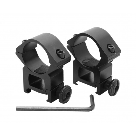Montáž puškohledu 22mm/25,4mm