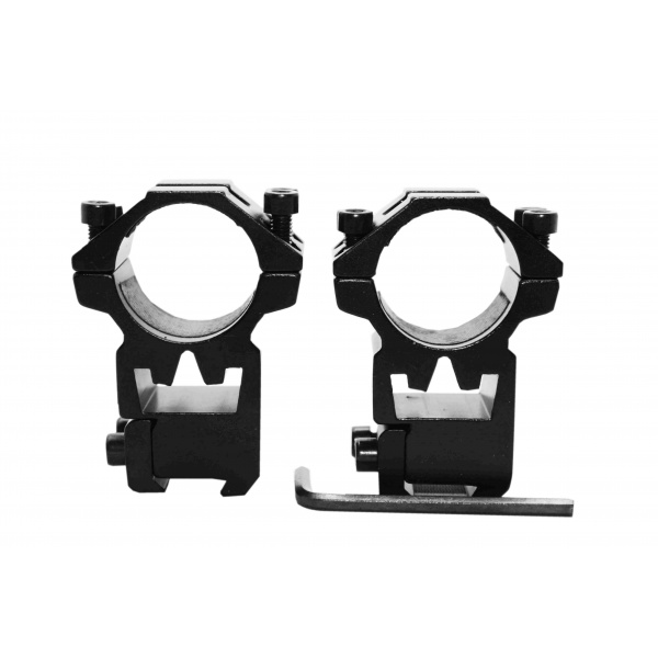 Montáž puškohledu vysoká 11mm/25,4mm