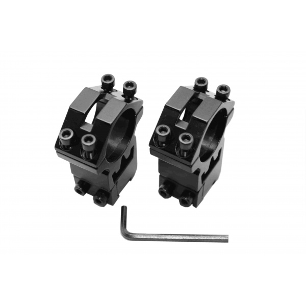 Montáž puškohledu vysoká 11mm/25,4mm