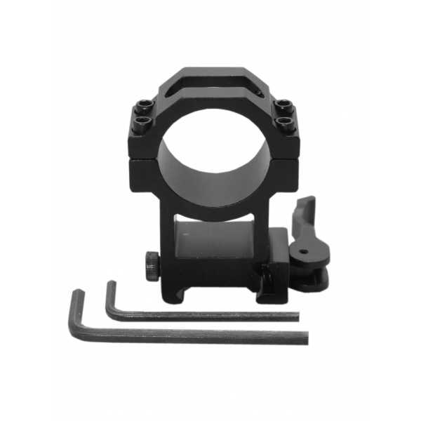 Montáž puškohledu 22mm/30mm rychloupínací vysoká 