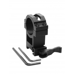 Montáž puškohledu 22mm/30mm rychloupínací vysoká 