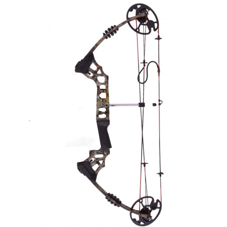 Nastavitelný kladkový luk Dreamer Camo 20-70 lbs s kompletním příslušenstvím 30"