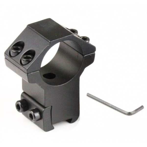 Montáž puškohledu 11mm/25,4mm střední dvoudílná