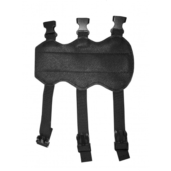 Chránič předloktí pro lukostřelce kožený hnědý 