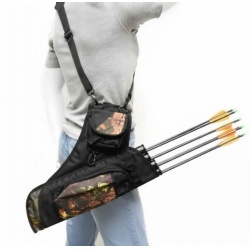 Lukostřelecký trubkový toulec na šípy camo (7)