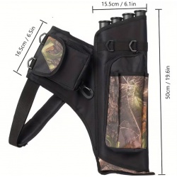 Lukostřelecký trubkový toulec na šípy camo (8)