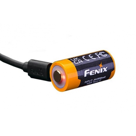 Dobíjecí FENIX USB-C baterie 16340 / ARB-L 16 800mAh 