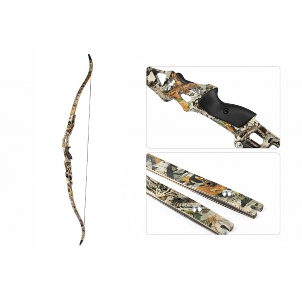 Skládací reflexní luk 30 lbs Eagle Camo 60"