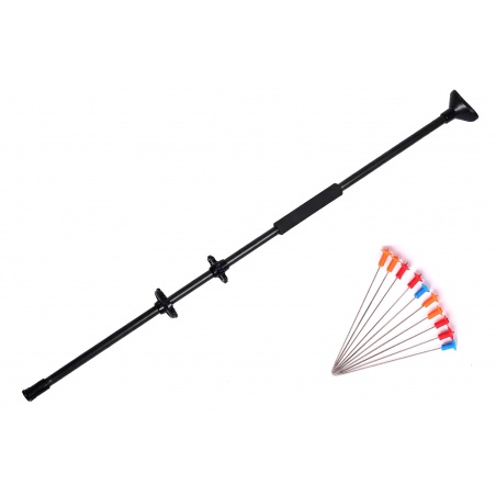 Foukačka 30" 76cm s mířidlem + 10 šipek