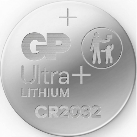 Lithiová knoflíková baterie GP Ultra+ CR2032 3V 