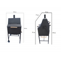 Ochranný obal na zahradní gril 100x140x95 (1)