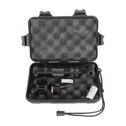 Výkonný laserový zaměřovač Sun Fire Gama zelený 11/22 mm+ dálková tlaková spoušť (2)