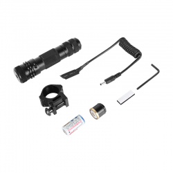 Výkonný laserový zaměřovač Sun Fire Gama zelený 11/22 mm+ dálková tlaková spoušť (3)