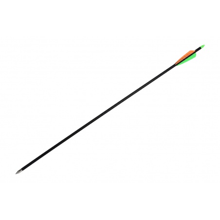 Šíp hliníkový do luku 30" s výměnným hrotem 9mm x 76cm black