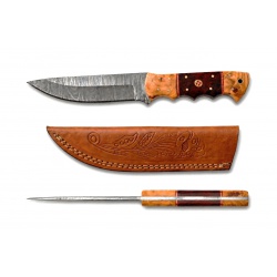 Ručně vyráběný nůž z damaškové oceli 80057