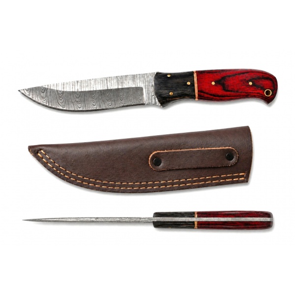 Ručně vyráběný nůž z damaškové oceli 80056