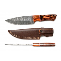 Ručně vyráběný nůž z damaškové oceli 80054